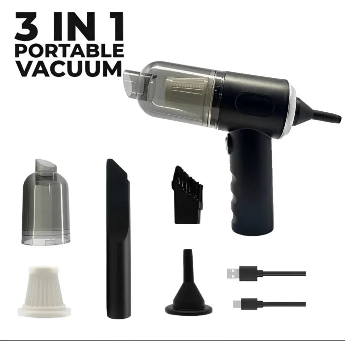 3-in-1 Mini Cordless Vacuum Cleaner