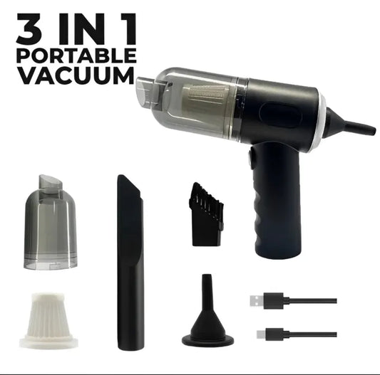 3-in-1 Mini Cordless Vacuum Cleaner